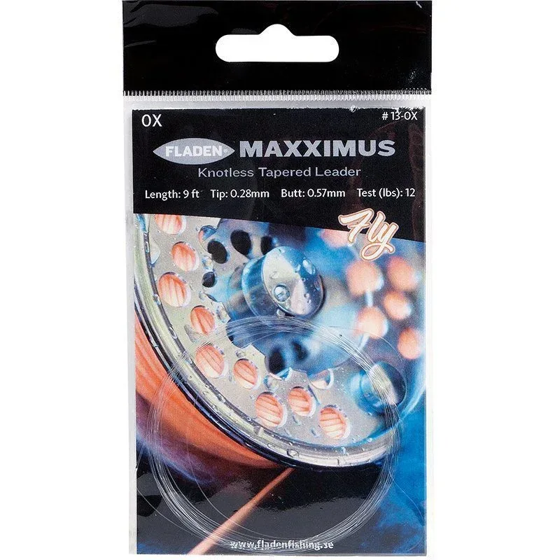 Maxximus Tapered Fly Leader kartioperuke - Image 3