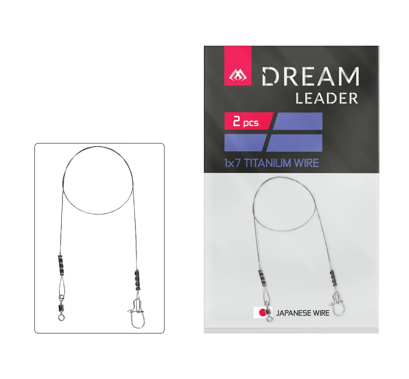 Mikado Dream Leader Titanium 40 cm peruke 2 kpl/pkt