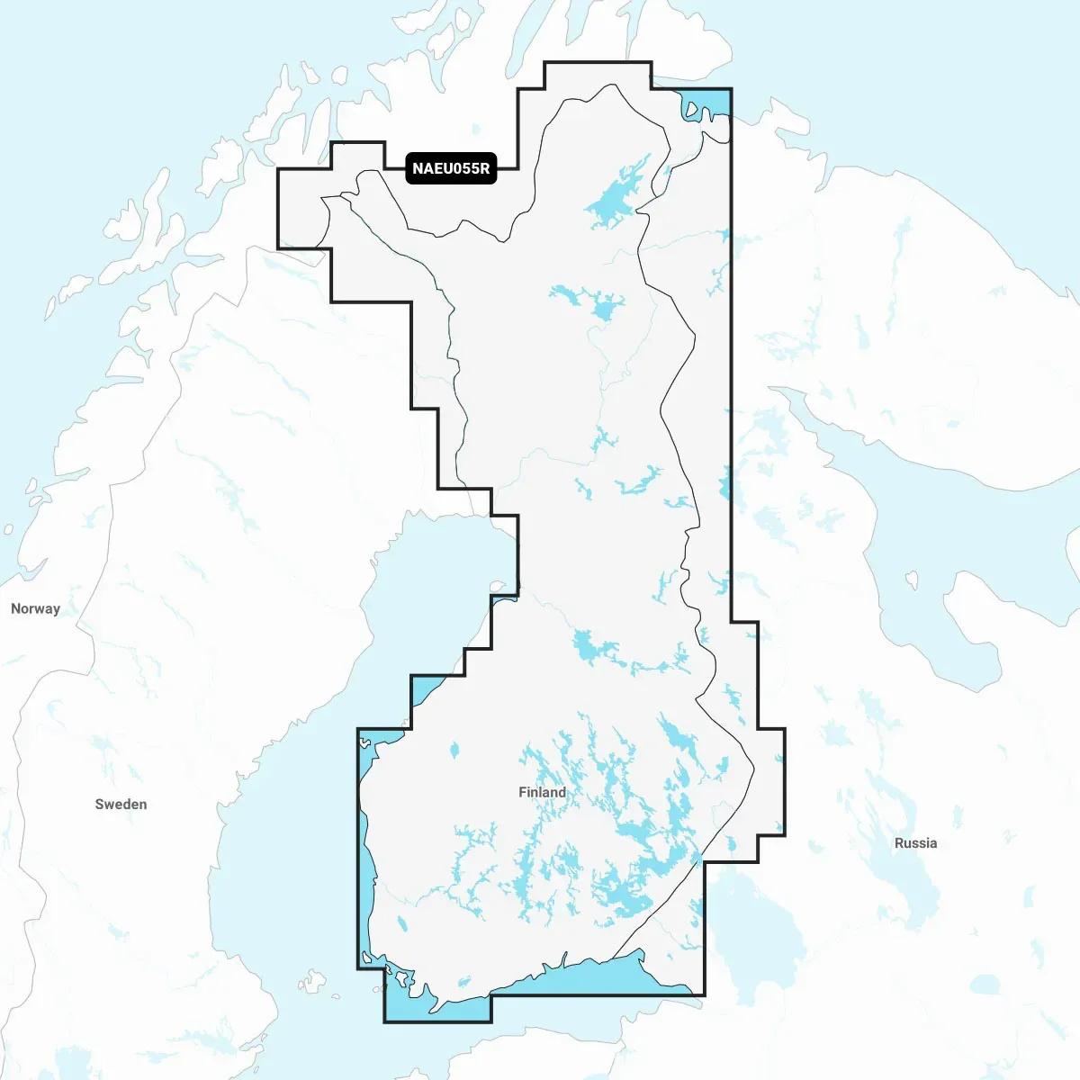 Navionics Suomen järvet EU055R karttakortti