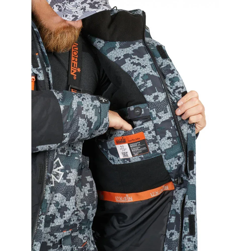 Norfin Discovery 3 Camo lämpöpuku - Image 3
