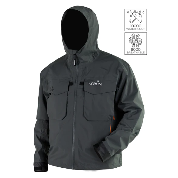 Norfin Pilot Gray kalastustakki