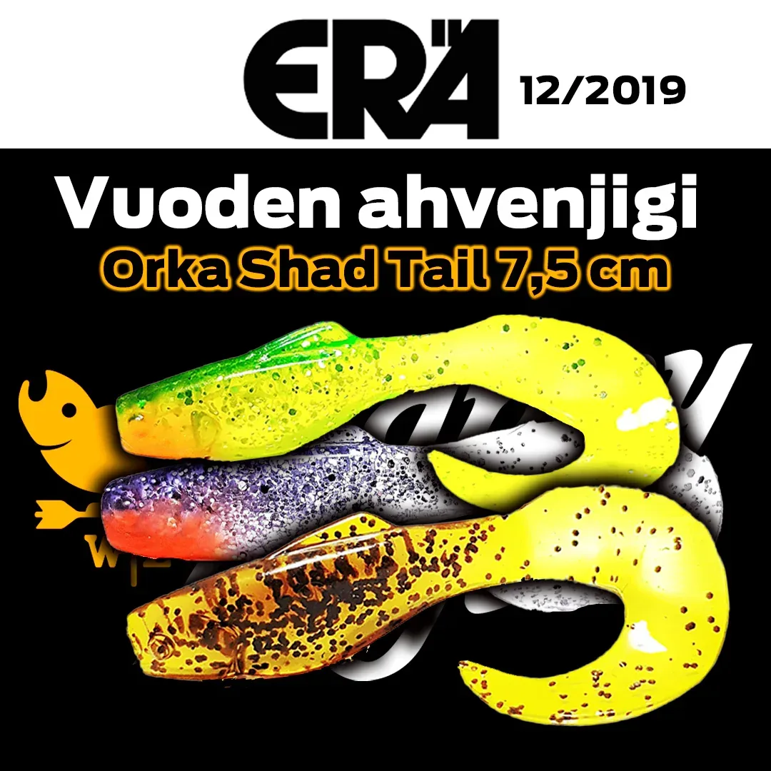 Orka Shad Tail 7,5 cm jigi 5kpl/pkt - Image 2