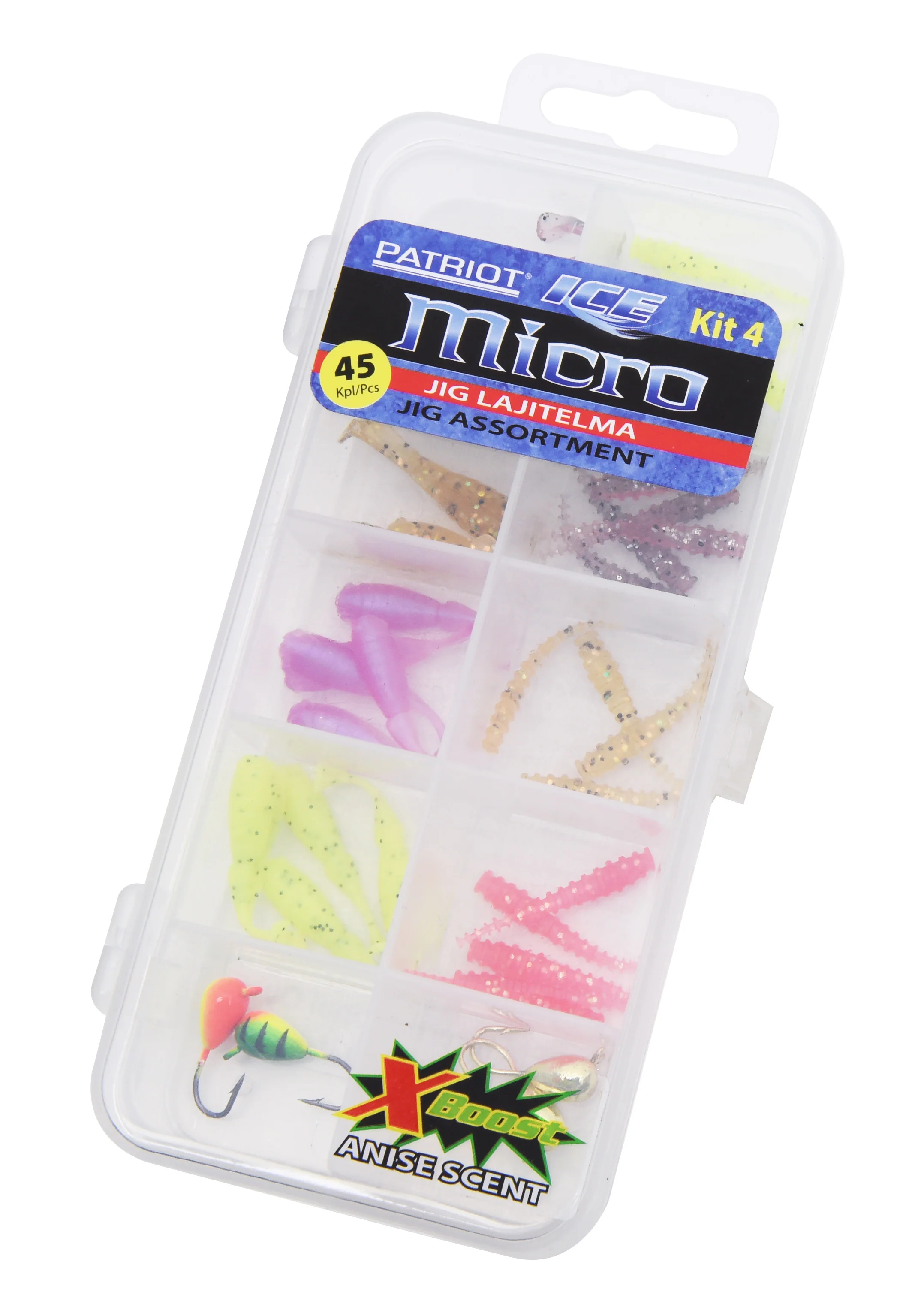 Patriot Ice Micro pilkkijigilajitelma 4 45 kpl/pkt - Image 3