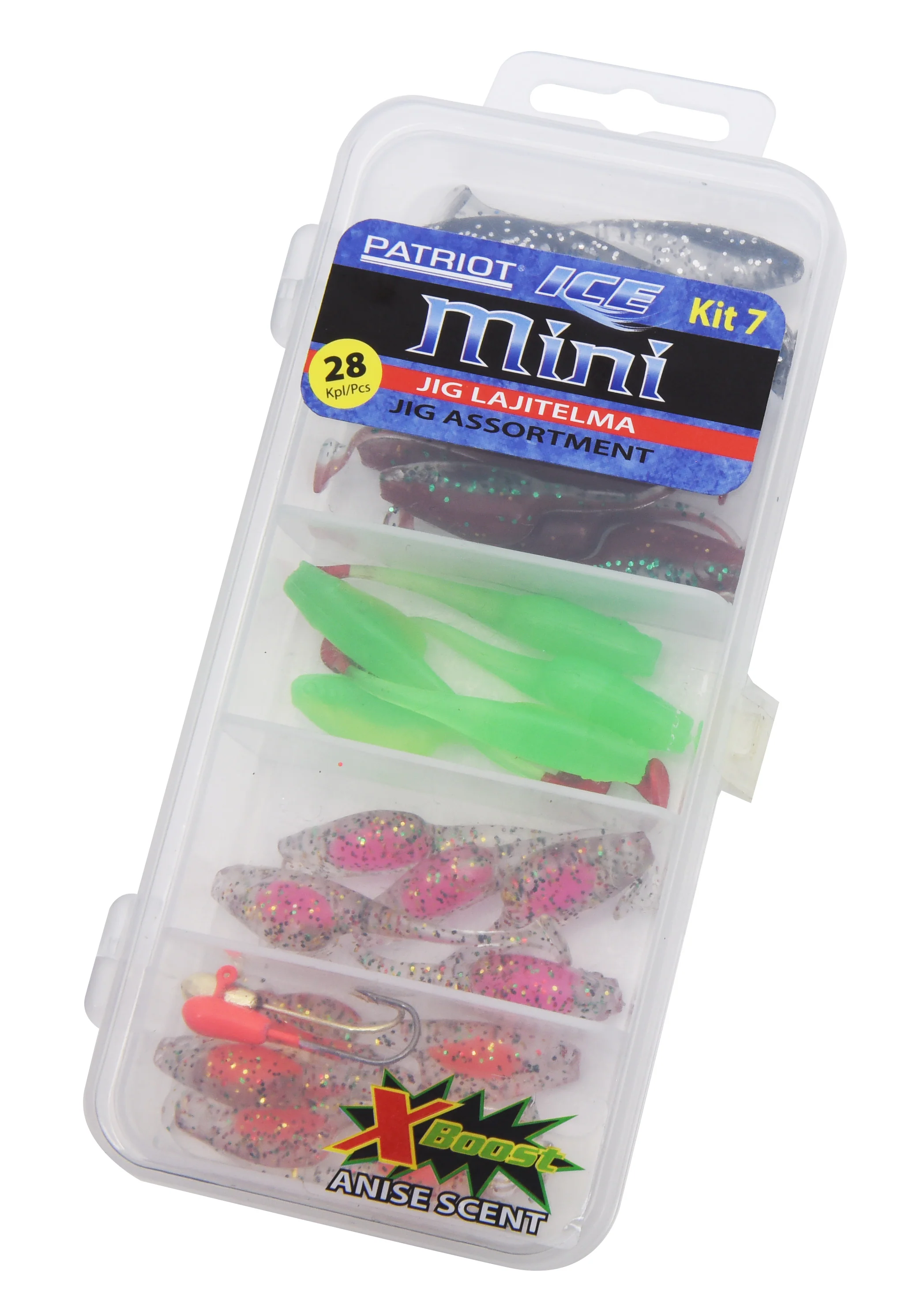 Patriot Ice Mini pilkkijigilajitelma 7 28 kpl/pkt - Image 3