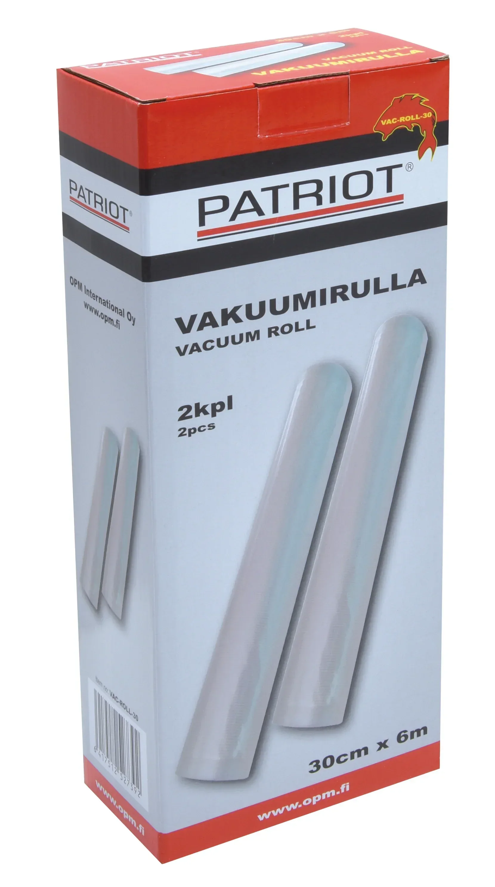 Patriot vakuumirulla 30cm x 6m 2kpl/pkt