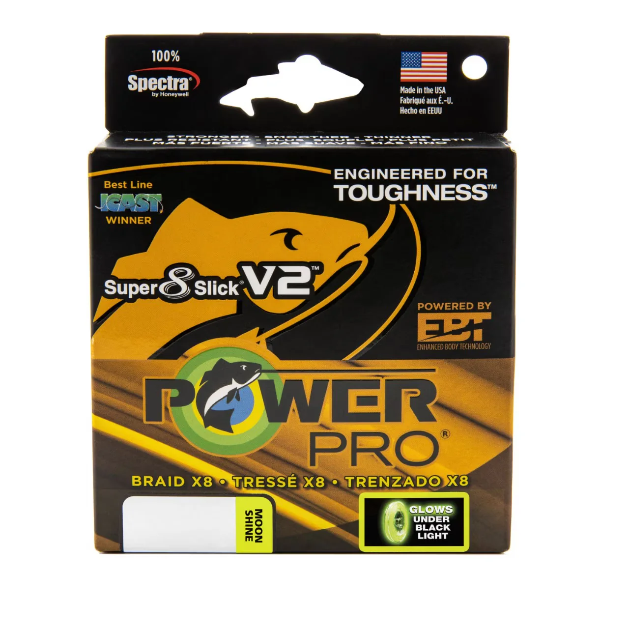 PowerPro Super 8 Slick V2 Moon Shine 2740 m kuitusiima - Image 7