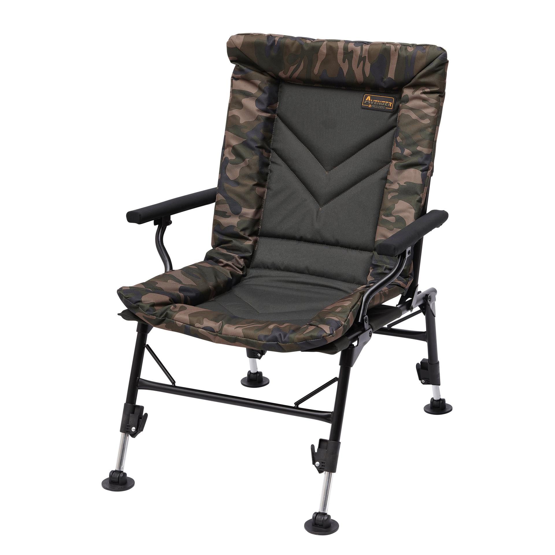 Prologic Avenger Comfort Camo Arm Chair & Cover kalastustuoli - Image 4