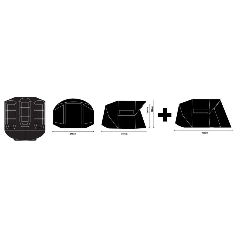Prologic Fulcrum Session Bivvy & Overwrap - Image 6