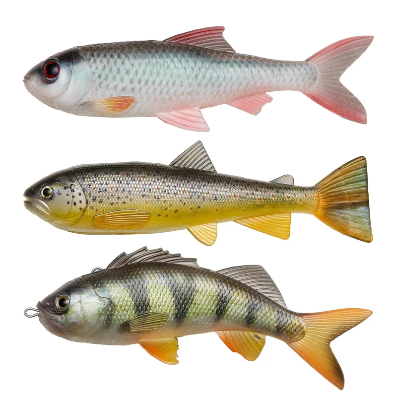 PulzBait Skinz Roach, Perch, Trout 15 cm 3 kpl/pkt - Image 2