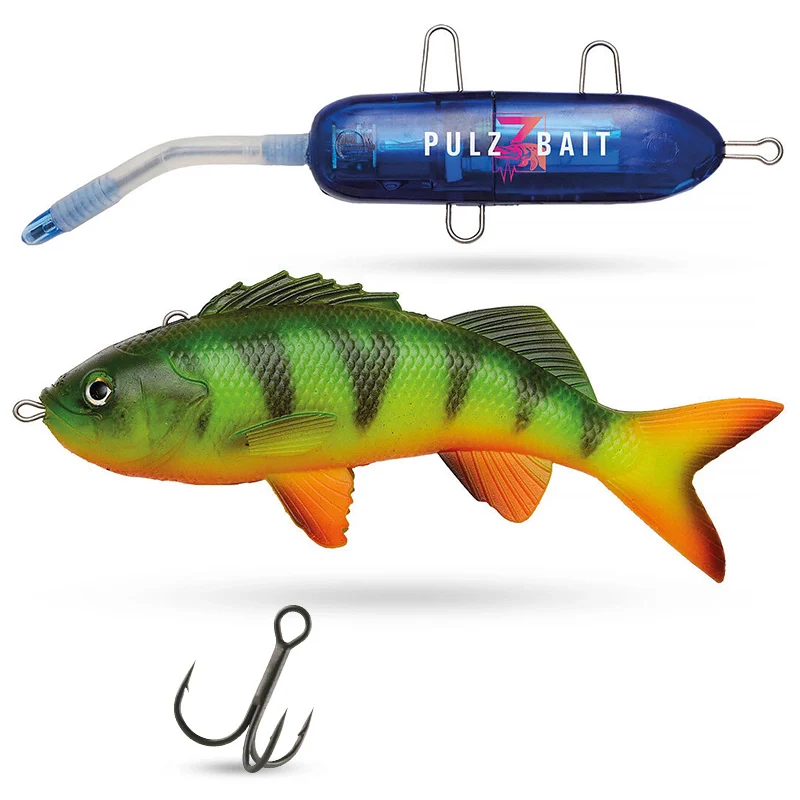 PulzBait Starter Kit Perch 15 cm Firetiger