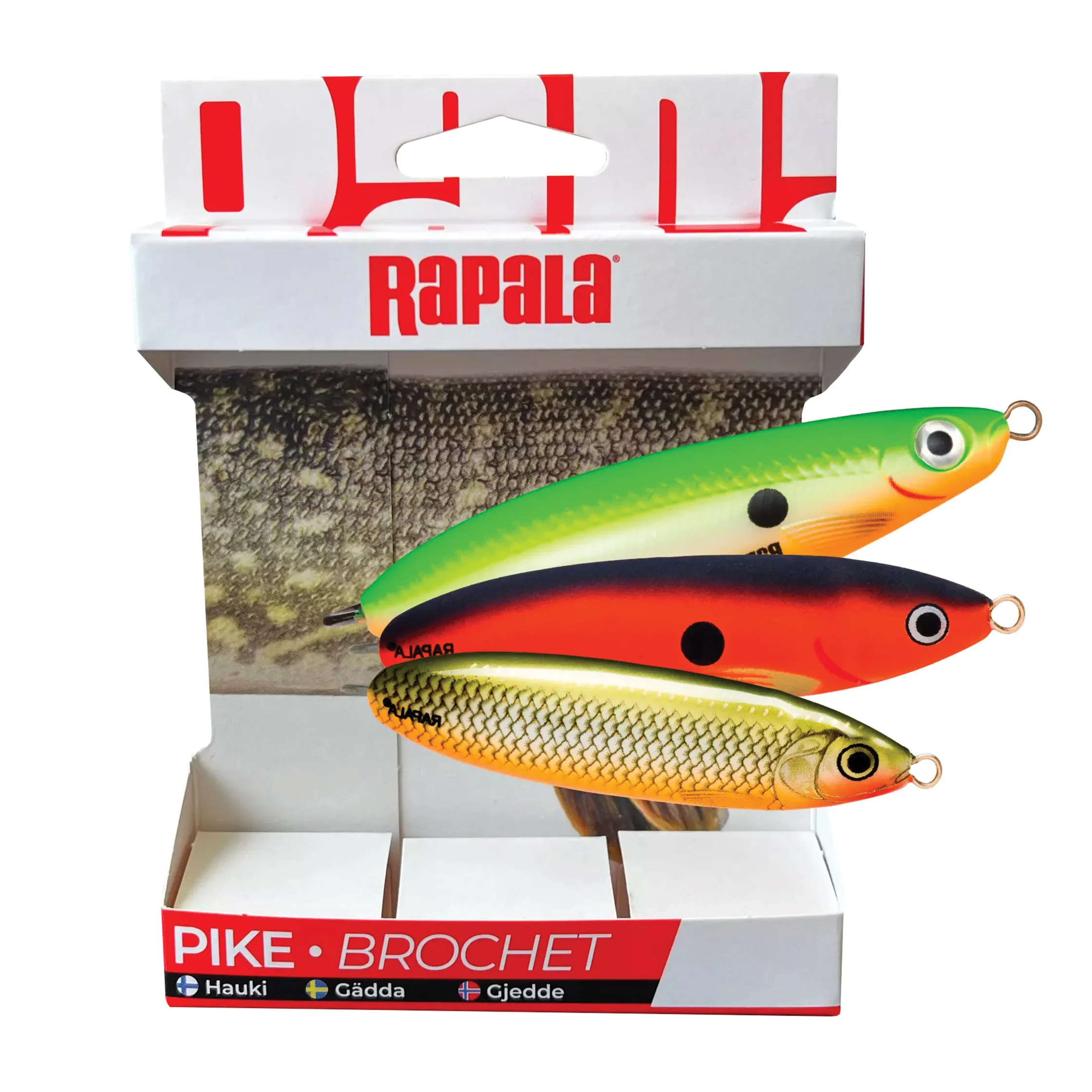 Rapala Essentials Pike Weedless Cloudy 2.0 viehelajitelma - Image 3