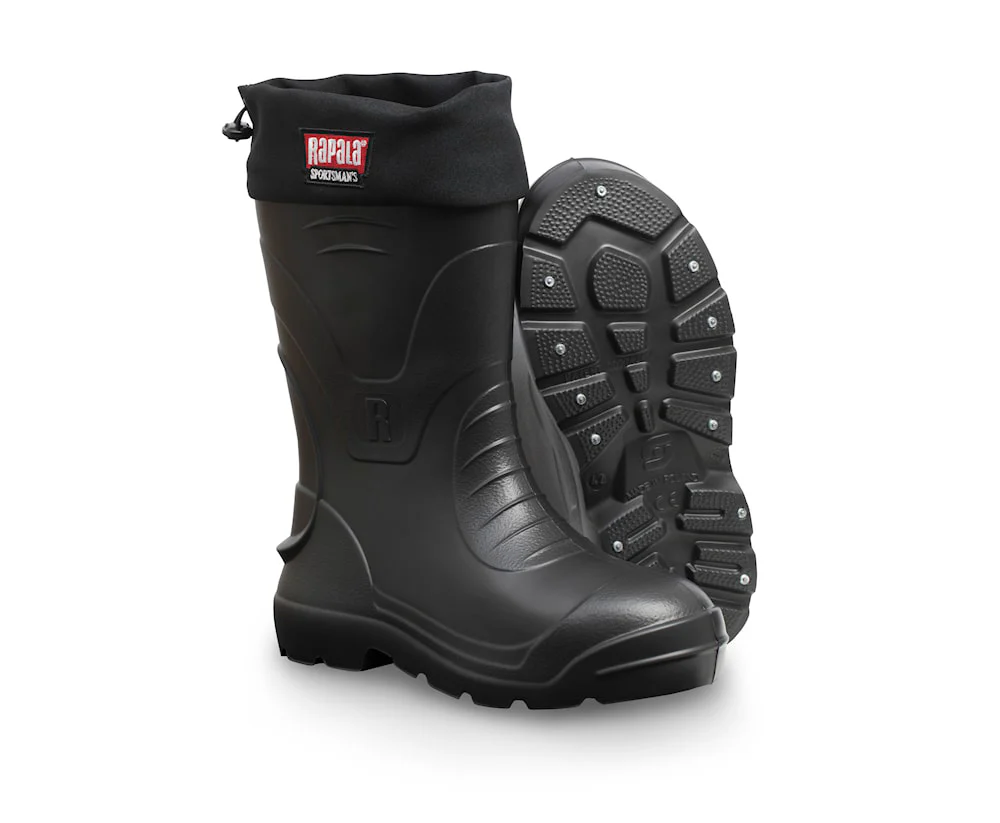 Rapala Sportsman´s R-Grip Collar Short talvisaapas nastoilla - Image 3