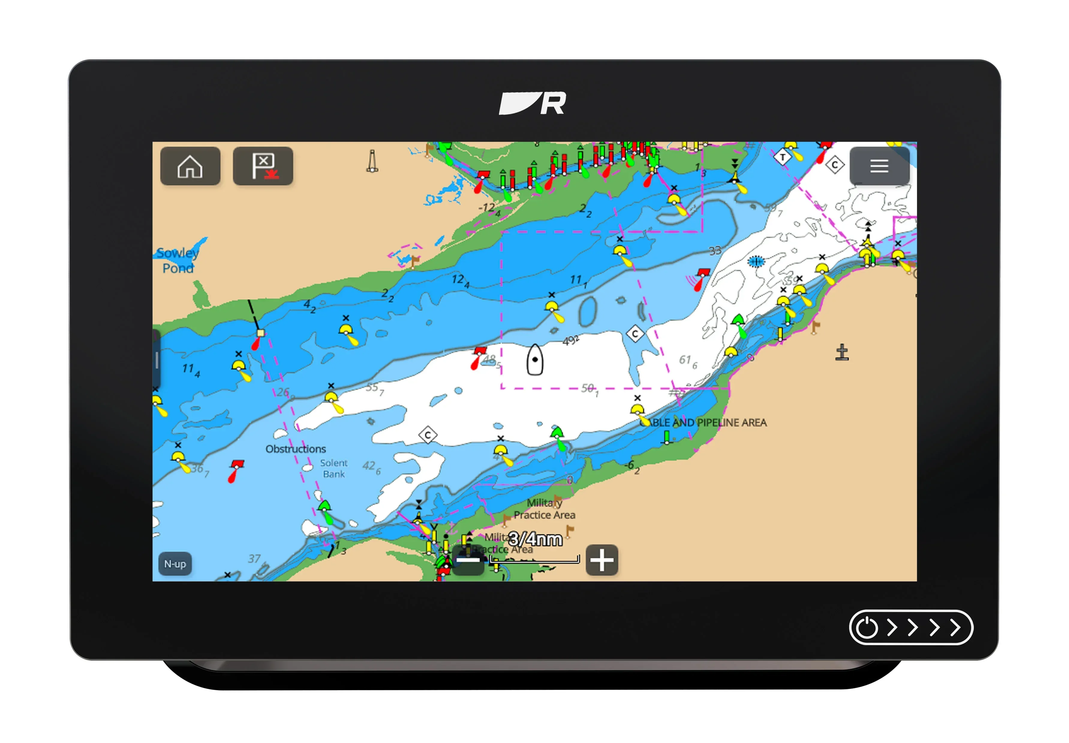 Raymarine AXIOM+ 9 RV yhdistelmälaite + Pohjois-Euroopan kartta - Image 4