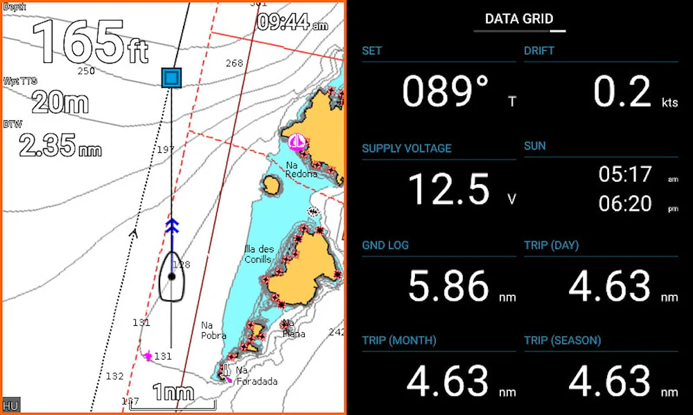 Raymarine Element 12 HV yhdistelmälaite + HV-100 anturi + Pohjois-Euroopan kartta - Image 3