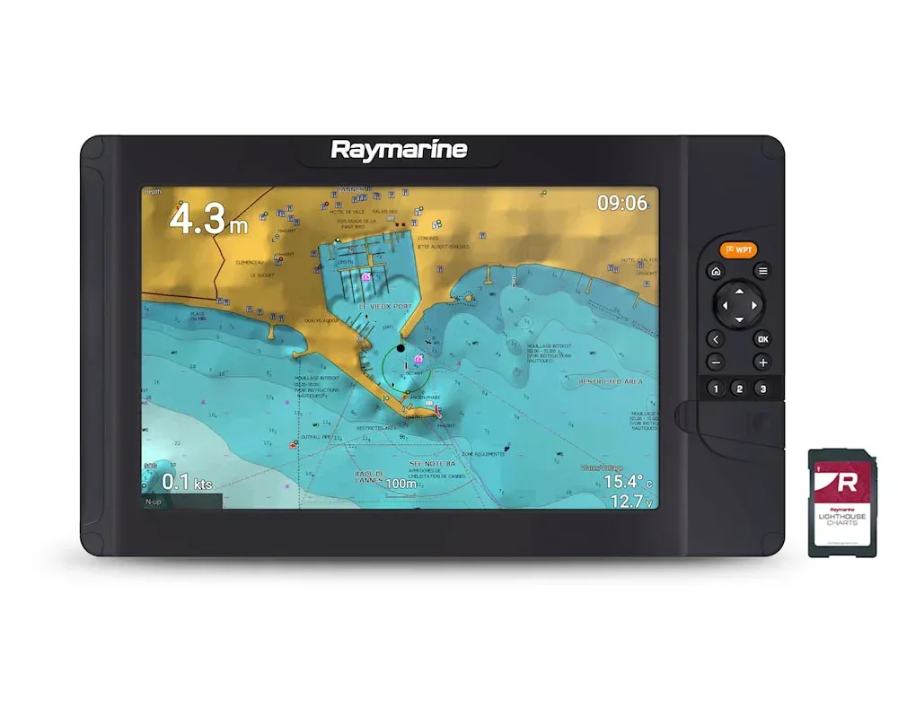 Raymarine Element 12 S yhdistelmälaite ilman anturia + Pohjois-Euroopan kartta