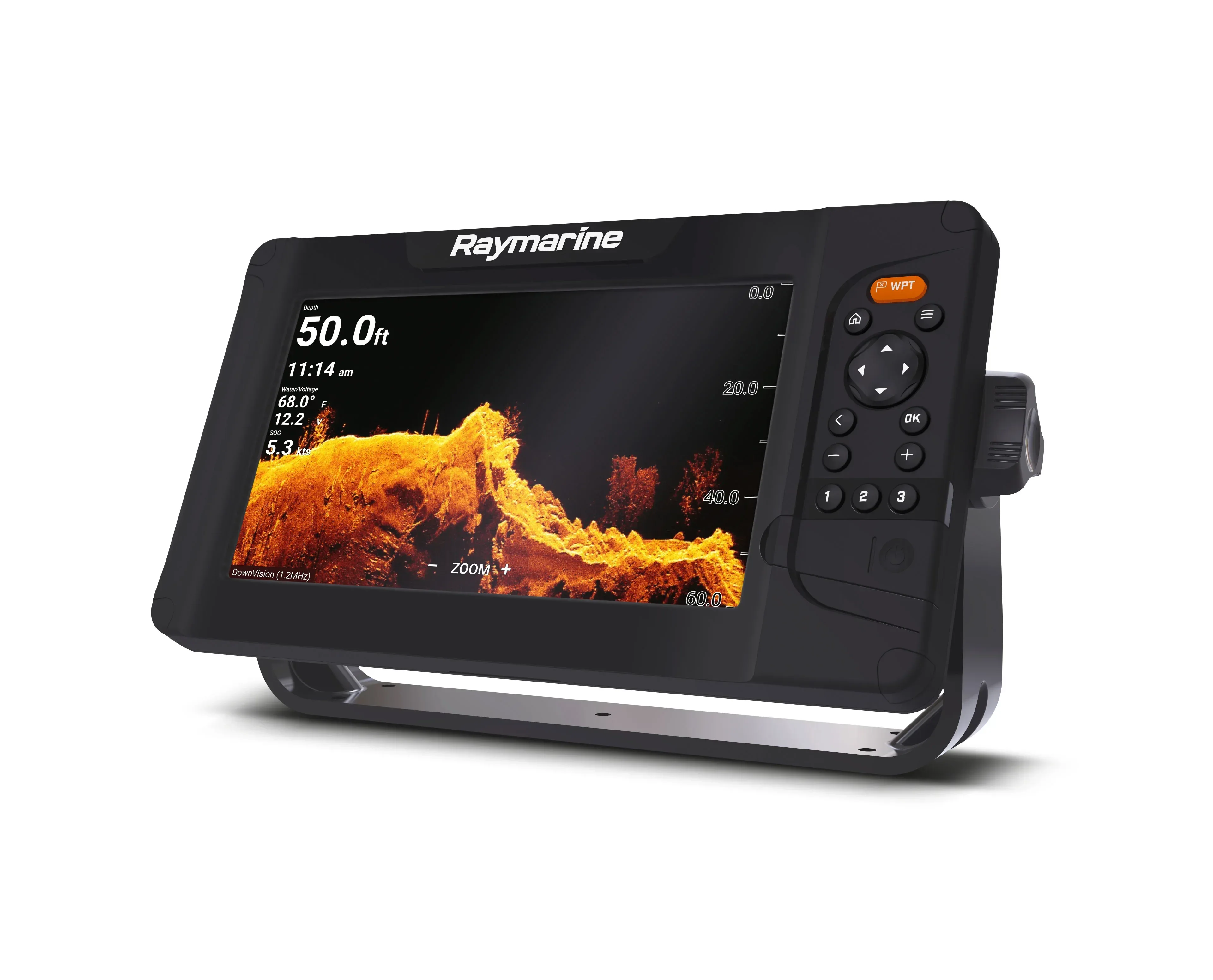 Raymarine Element 9 HV yhdistelmälaite + HV-100 anturi + ladattava LightHouse kartta - Image 5