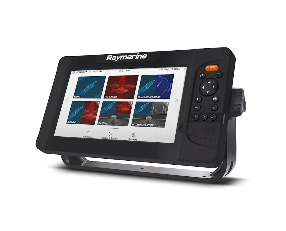 Raymarine Element 9 HV yhdistelmälaite + HV-100 anturi + Pohjois-Euroopan kartta - Image 4