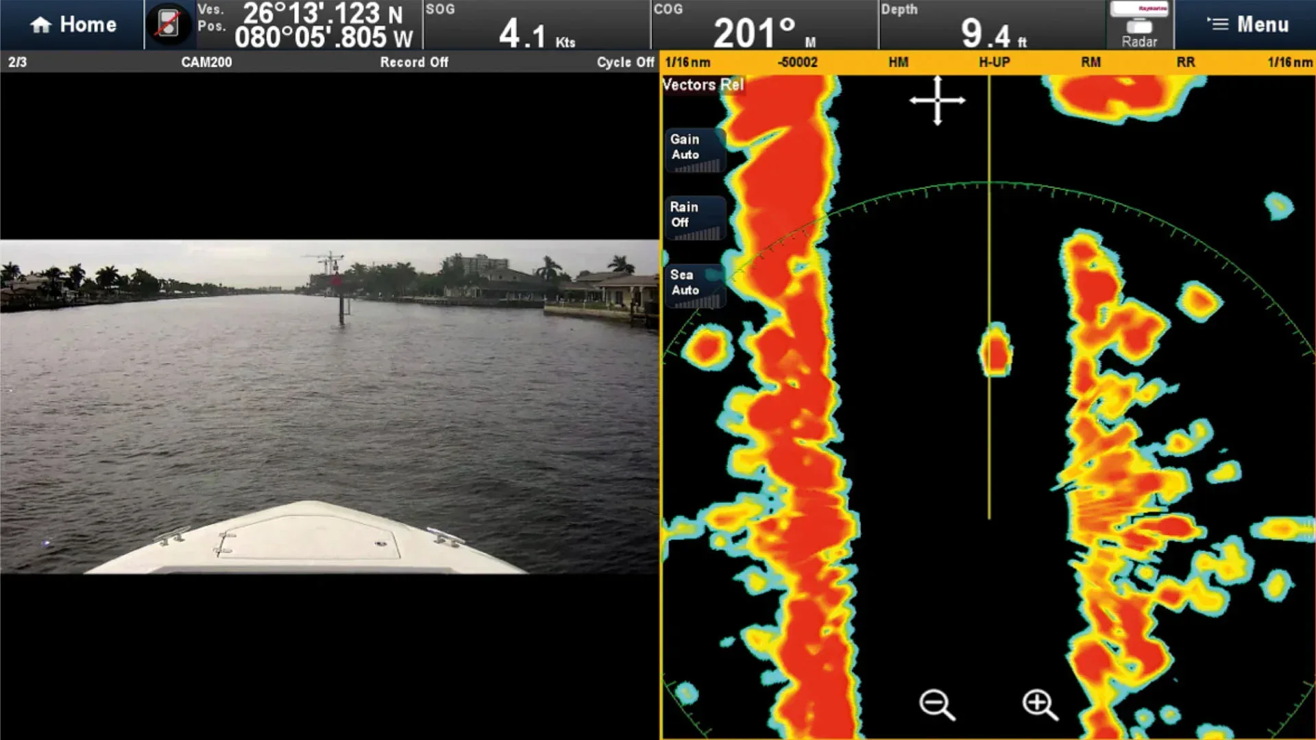 Raymarine Quantum 2 Q24D Doppler 18" Wi-Fi tutka + virtakaapeli + datakaapeli - Image 5