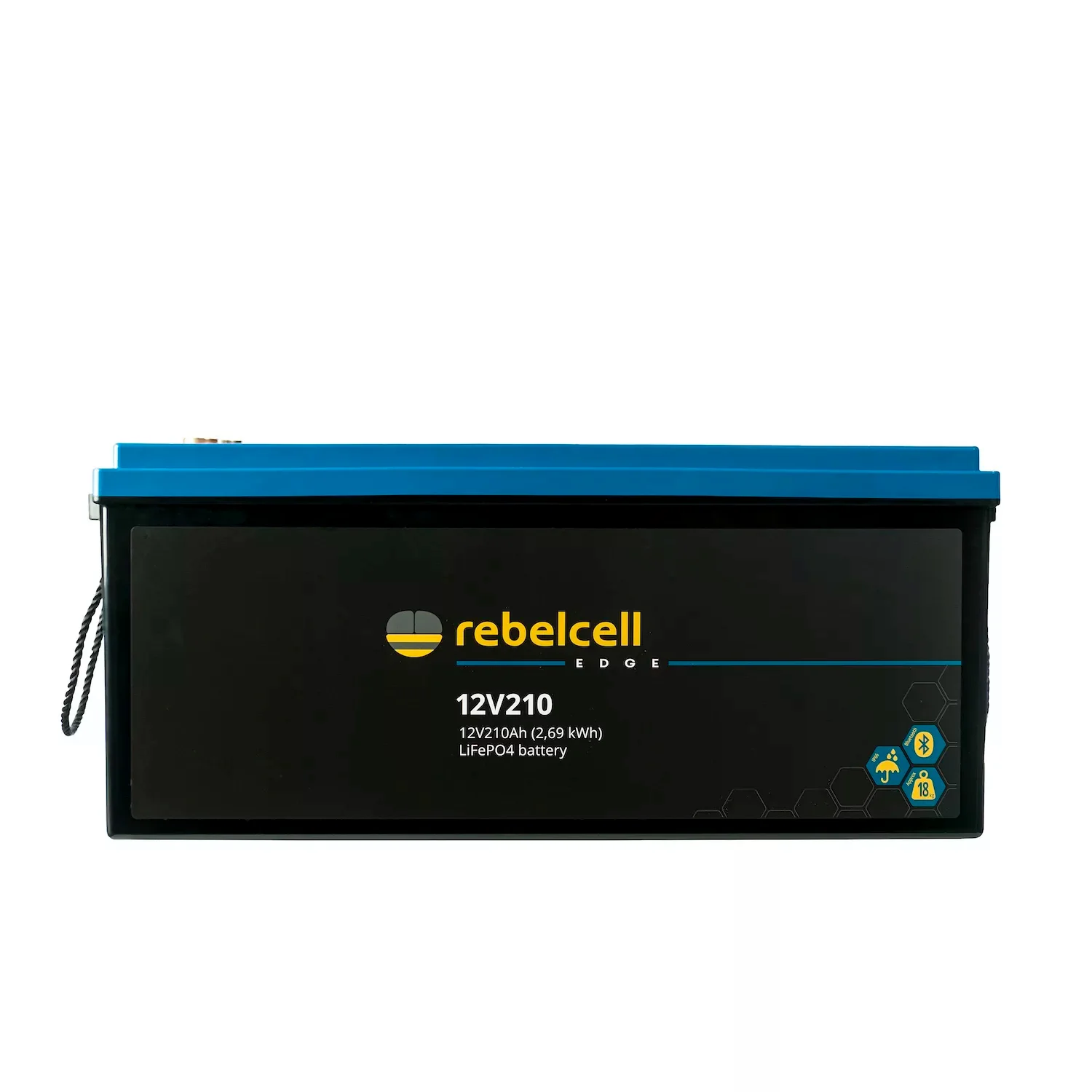 Rebelcell Edge 12V 210 Ah Bluetooth LiFePO4 akku - Image 4