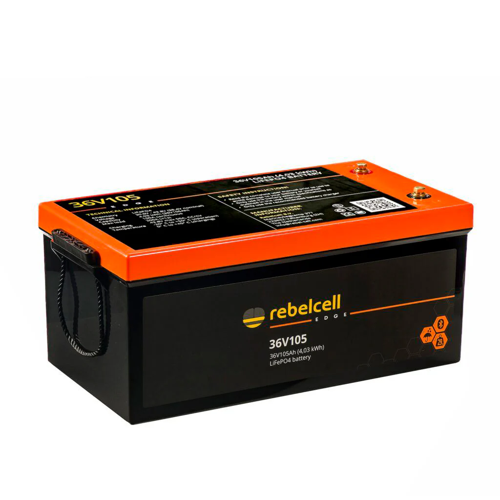 Rebelcell Edge 36V 105 Ah Bluetooth LiFePO4 akku - Image 6