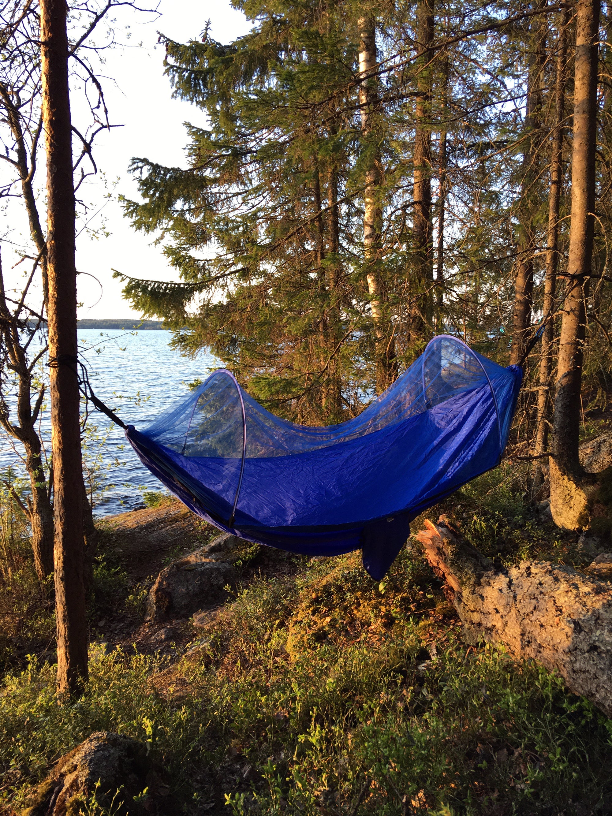 Retki riippumatto hyttysverkolla kotelomalli - Image 3