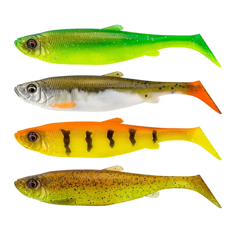 Savage Gear 3D Herring Shad 13 cm Dark Water Mix jigi 4 kpl/pkt - Image 2