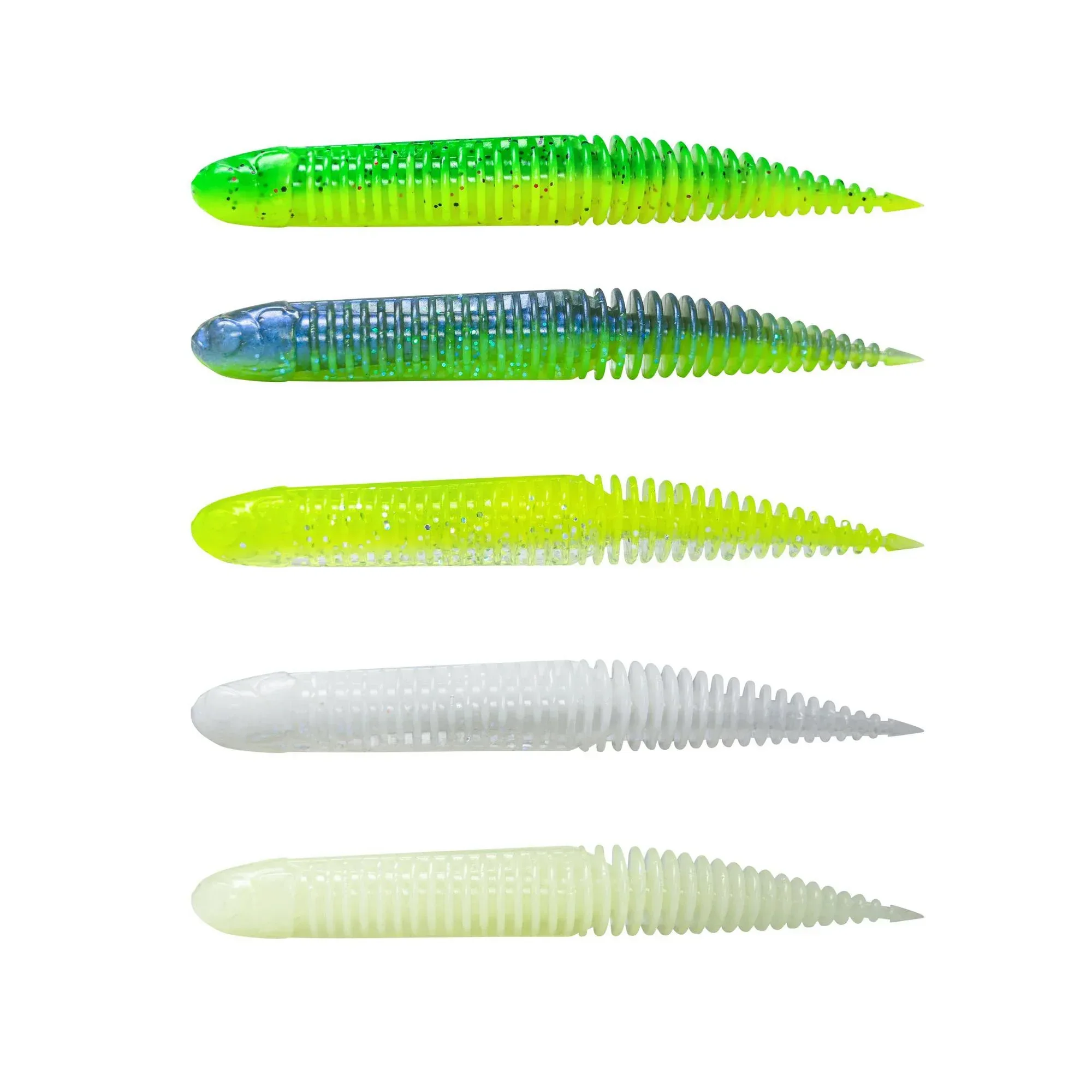 Savage Gear NED Dragon Tail Slug 8,8 cm Dark Water Mix jigilajitelma 5 kpl/pkt