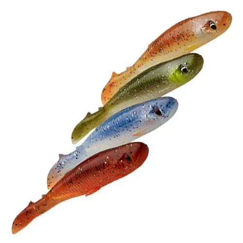 Savage Gear Slender Scoop Shad Clear Water Mix 9 cm 4 kpl/pkt