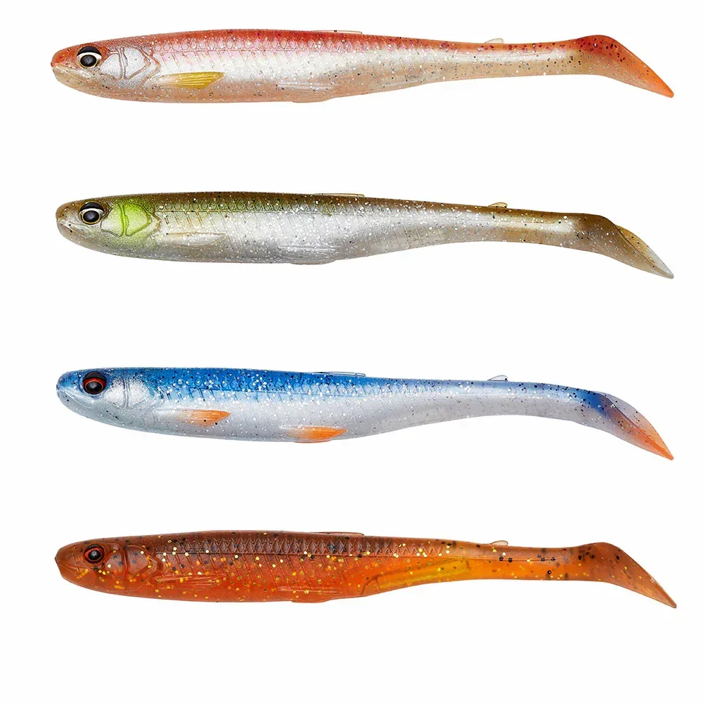Savage Gear Slender Scoop Shad Clear Water Mix 9 cm 4 kpl/pkt - Image 2