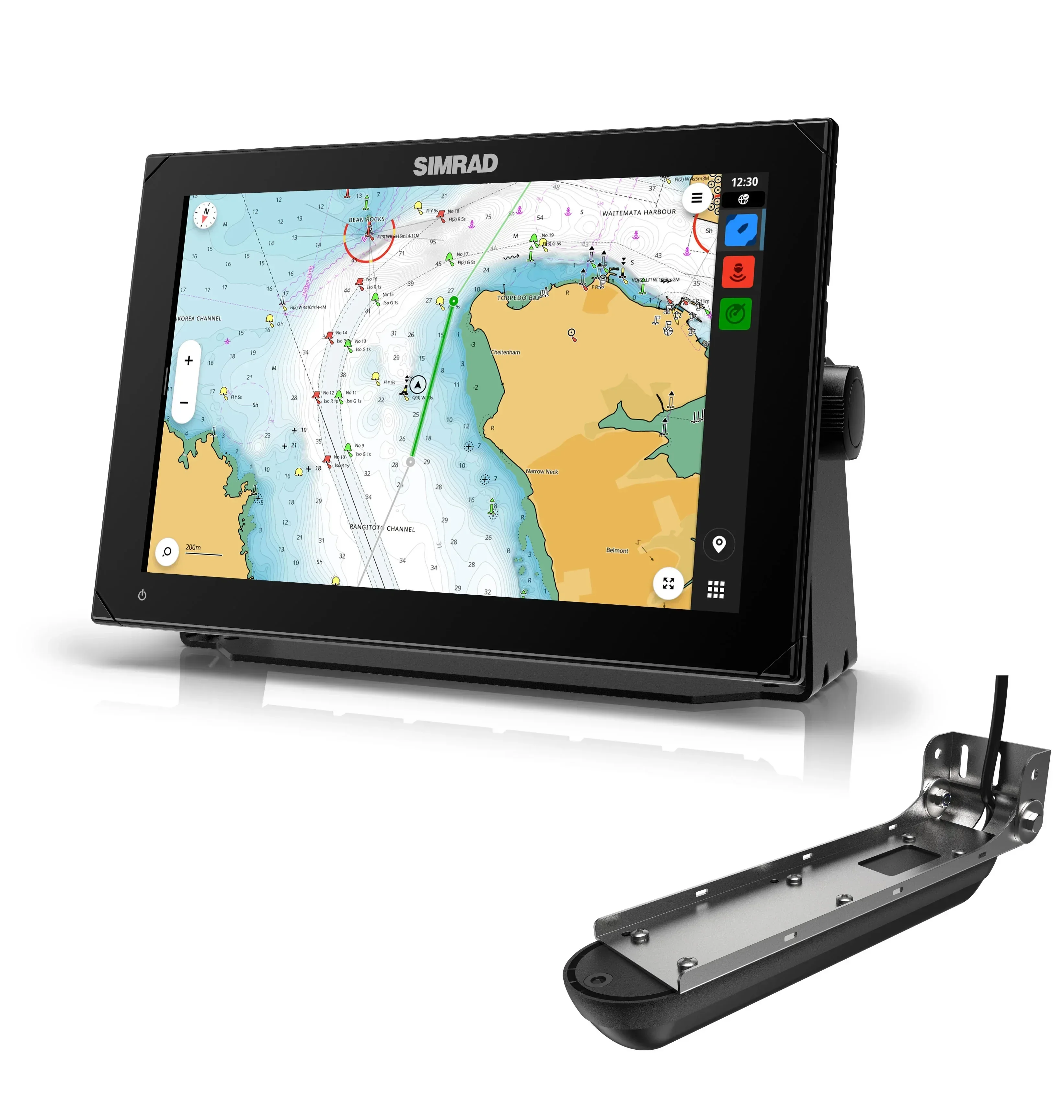 Simrad NSX 12 yhdistelmälaite Active Imaging 3-in-1 anturilla