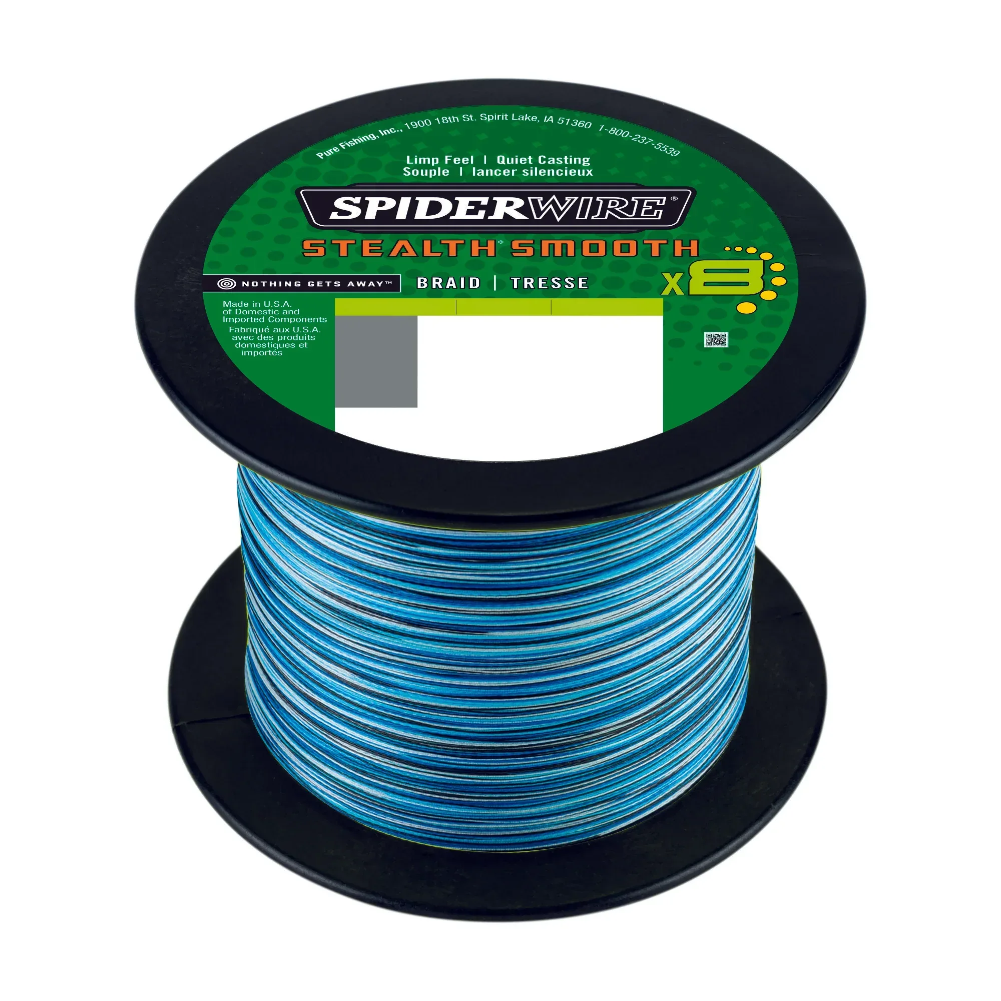 Spiderwire Smooth 8 Blue Camo 2000 m - Image 10