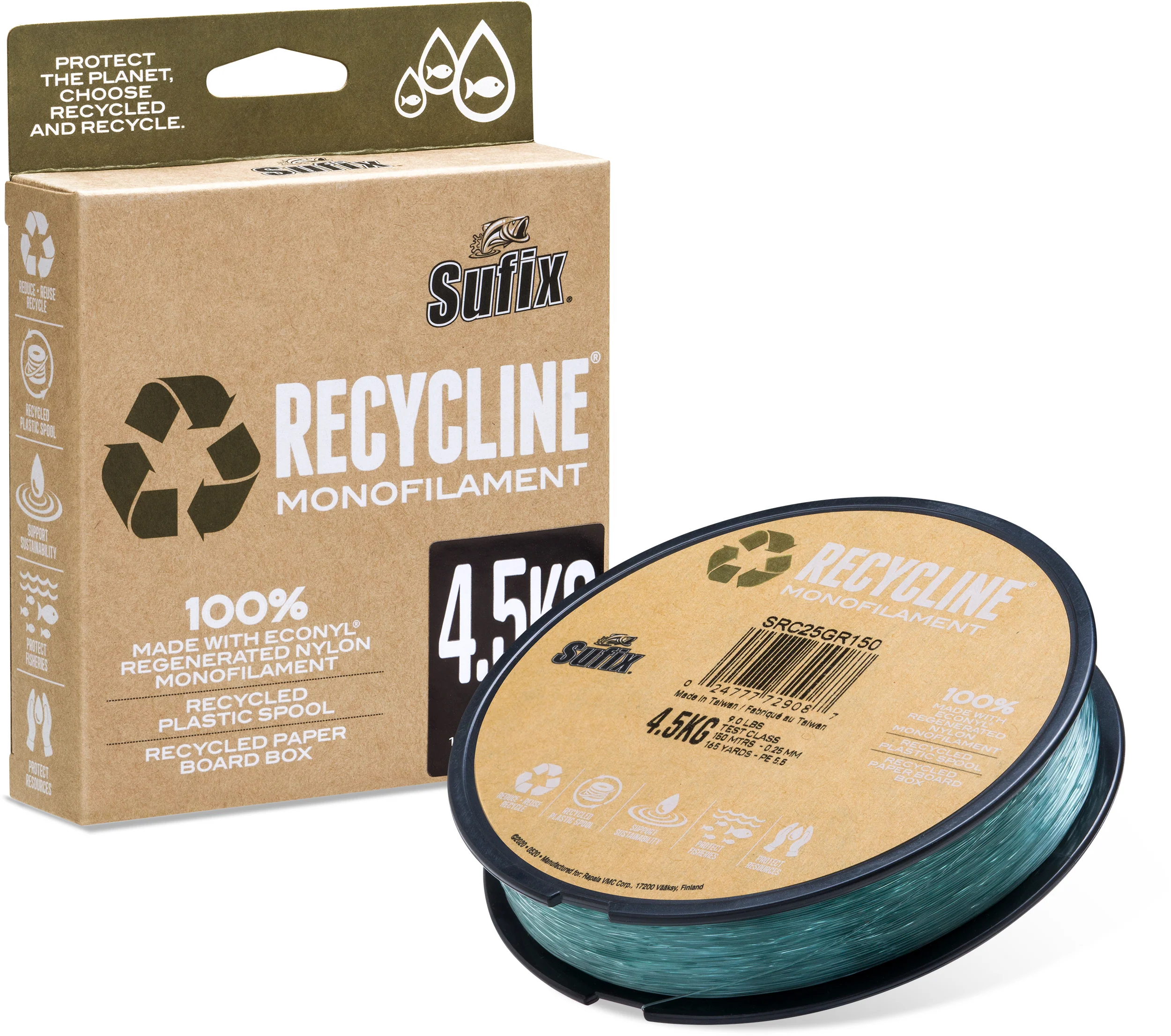 Sufix Recycline Green 300 m monofiilisiima - Image 6