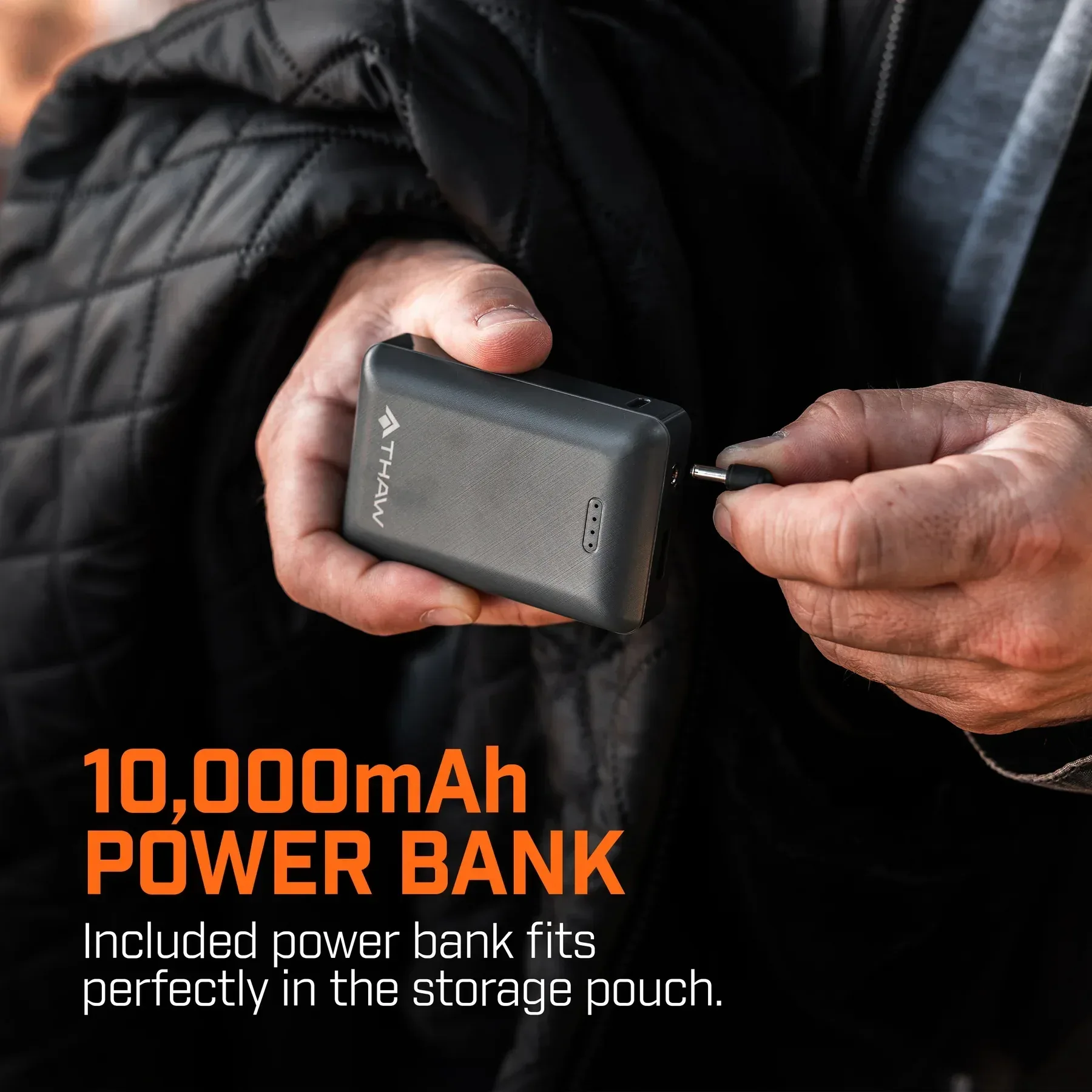 THAW Heated Wrap 2.0 lämmitettävä peite 10000 mAh akulla - Image 8