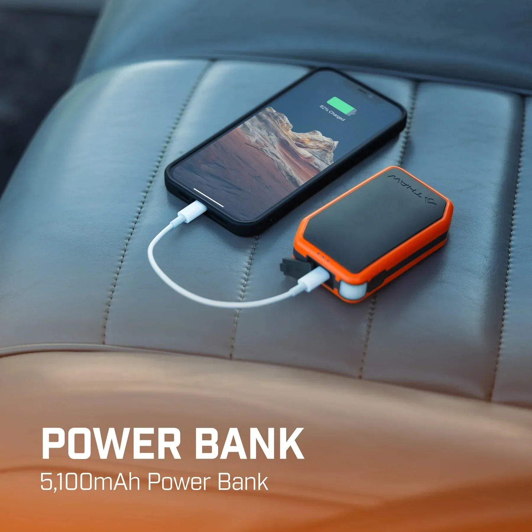 THAW ladattava käsienlämmitin taskulampulla + 10000 mAh powerbank - Image 9