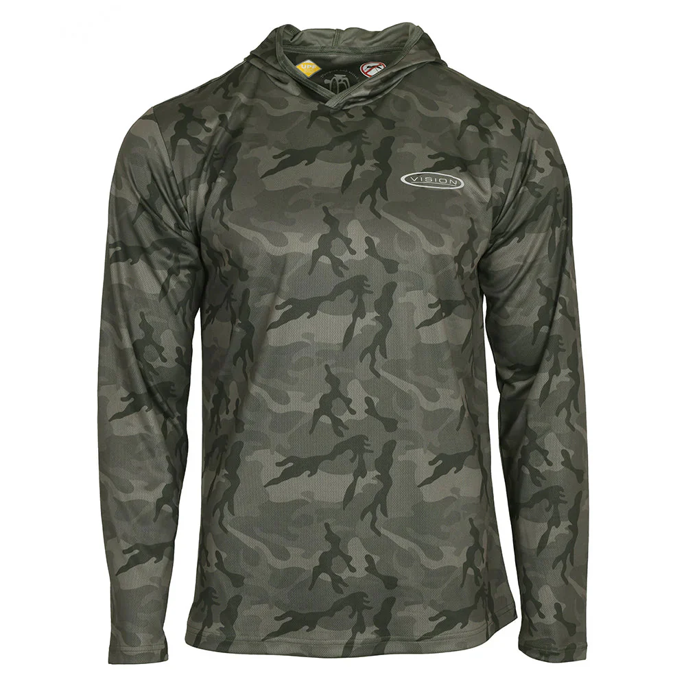 Vision Bamboo Bug & UV Hoodie Camo huppari - Image 5