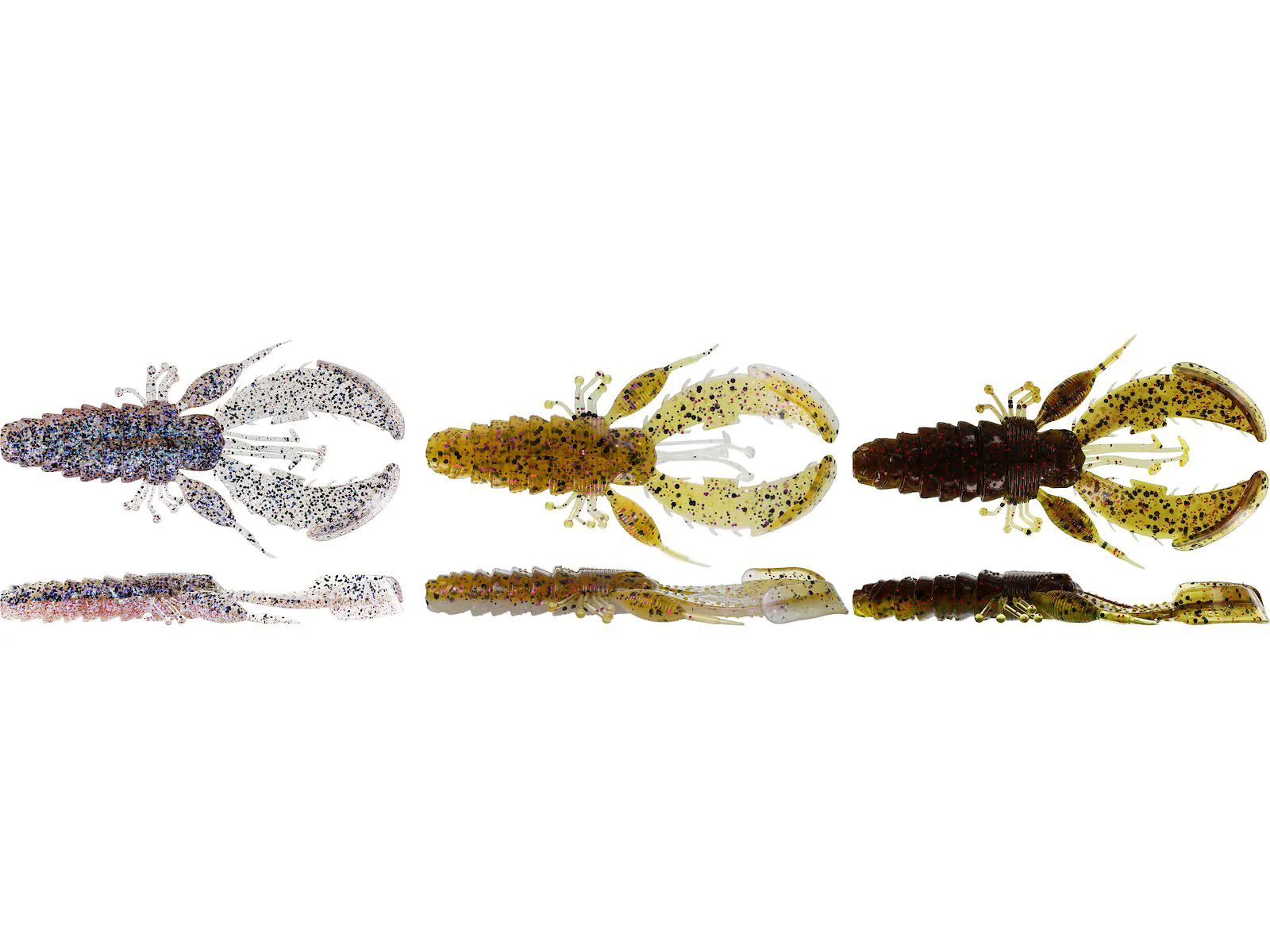 Westin CreCraw Creaturebait Clear Water Mix 8,5 cm jigi 5 kpl/pkt - Image 2