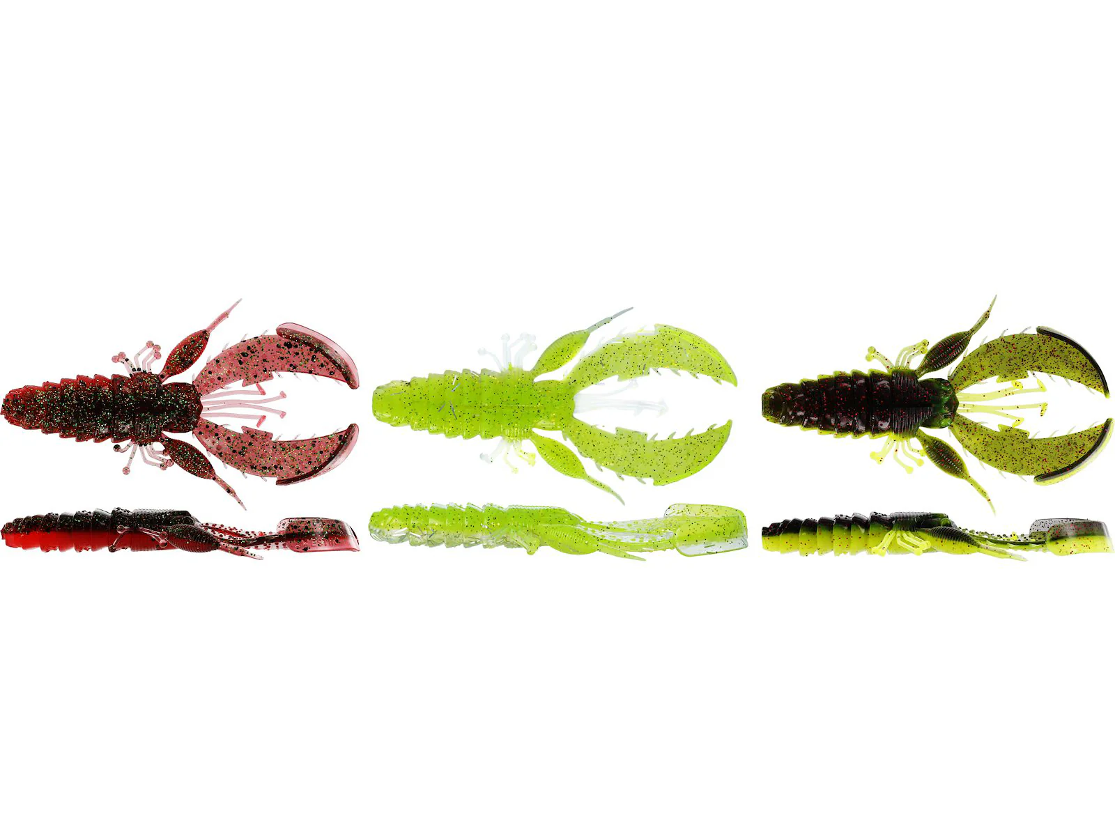 Westin CreCraw Creaturebait Dark Water Mix 8,5 cm jigi 5 kpl/pkt