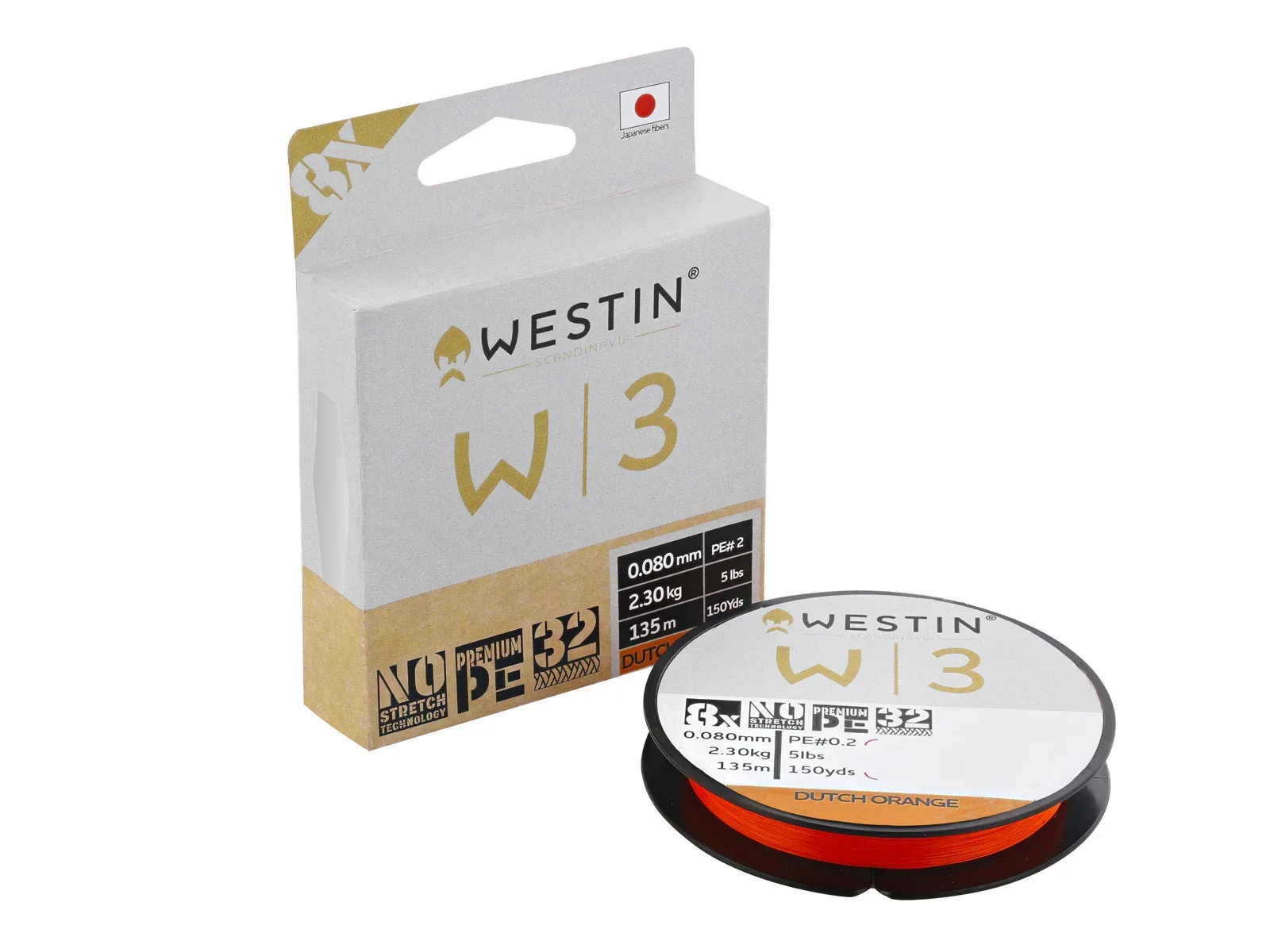 Westin W3 Dutch Orange 135 m kuitusiima - Image 4