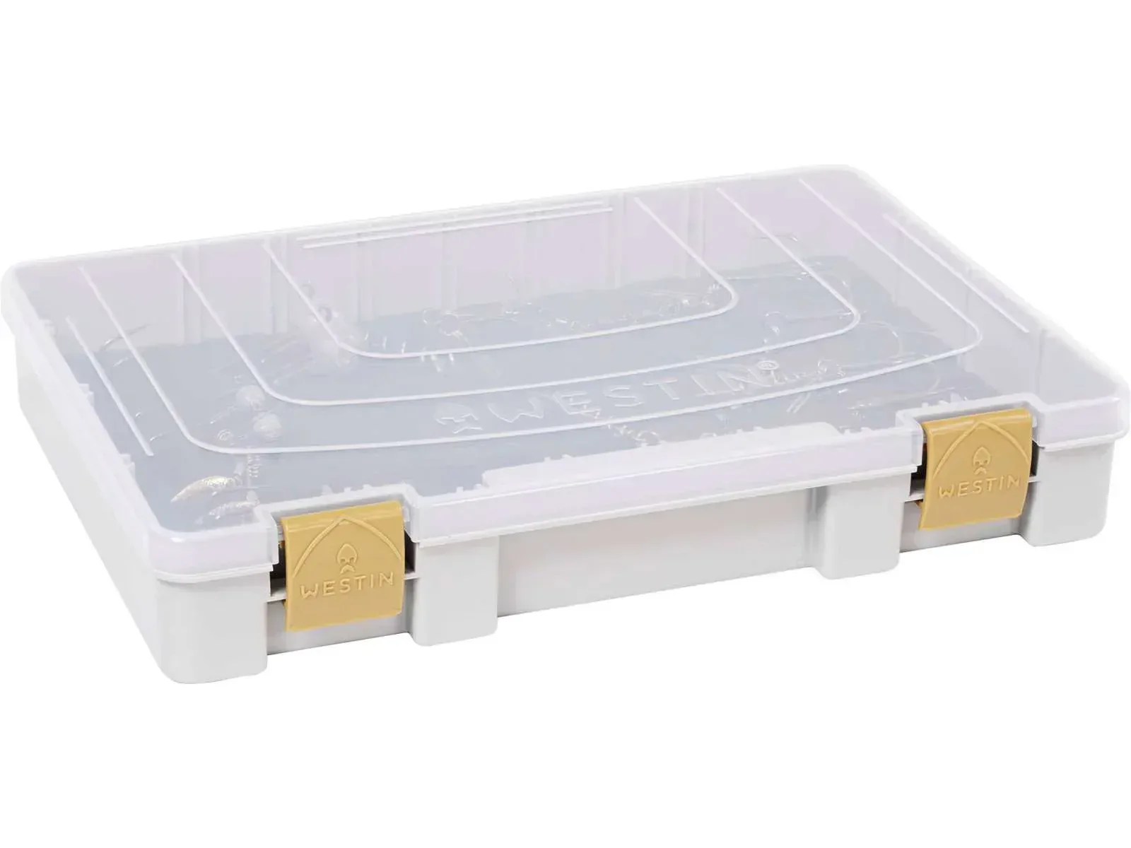 Westin W3 Rig Box tarvikerasia foam pohjalla
